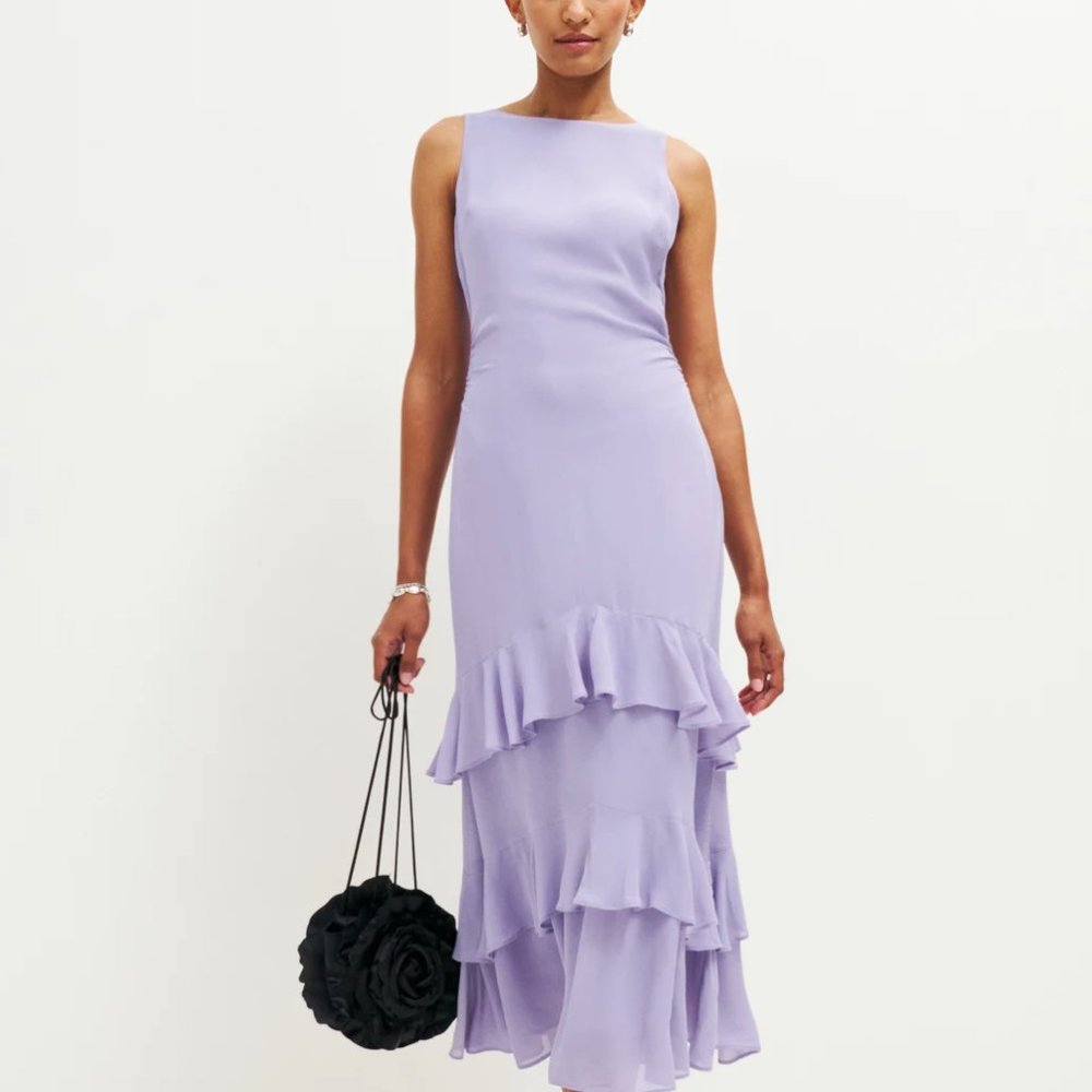 Reformation Magnus dress in Aura size 4